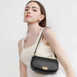 Retro Genuine Leather Crossbody Shoulder Bag