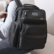 Men's Black Business Computer Bag Backpack - Dazpy