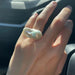 Natural Freshwater Baroque Irregular Pearl Ring - Dazpy