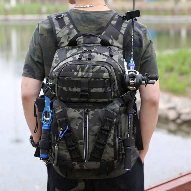 Large Capacity Tactical Multifunctional Backpack - Dazpy