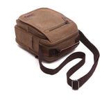 Multi-pocket Single Shoulder Canvas Men's Messenger Bag - Dazpy