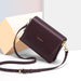 Luxury European-Style Leather Crossbody Bag for Women