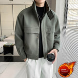 Premium Short Woolen Overcoat Coat