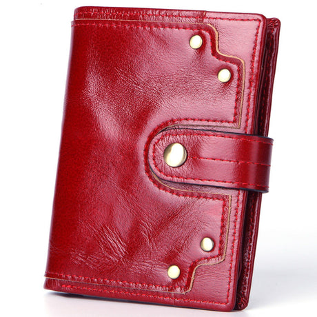 Men's high-end suede leather business wallet - Dazpy