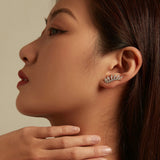 Fashionable And Shiny Long Earrings For Women - Dazpy