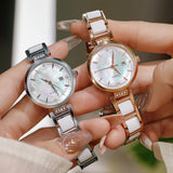 Elegant All-match Fashion Trendy Simple Special Interest Light Luxury Quartz Watch - Dazpy