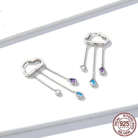 Korean Style Light Luxury Temperament Long Earrings - Dazpy