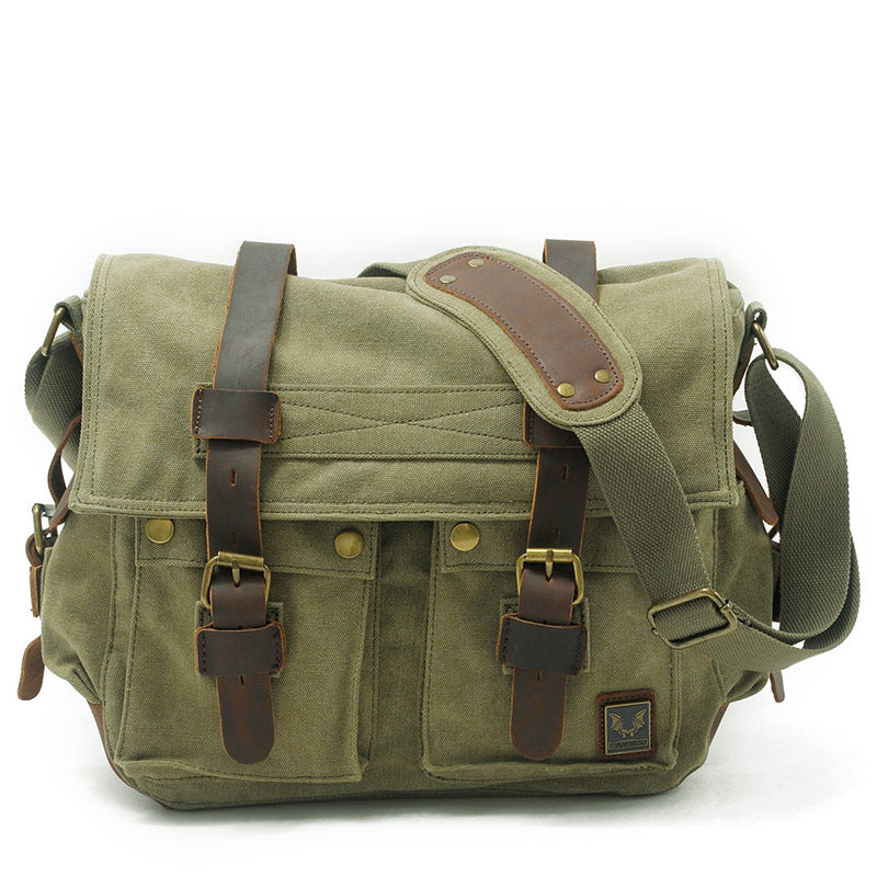 Men's And Women's Messenger Bags Horizontal Square Type - Dazpy