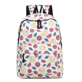 Fashion Printed Backpack Female Student - Dazpy