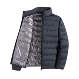 Men's Graphene Material Warm Leisure White Duck Down Jacket