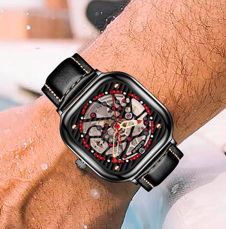 Full Automatic Mechanical Watch Hollow Perspective - Dazpy