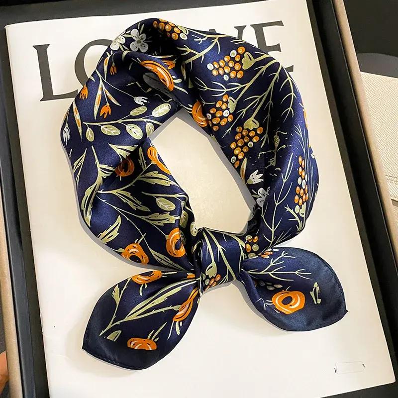 Luxurious Pure Silk Square Scarf