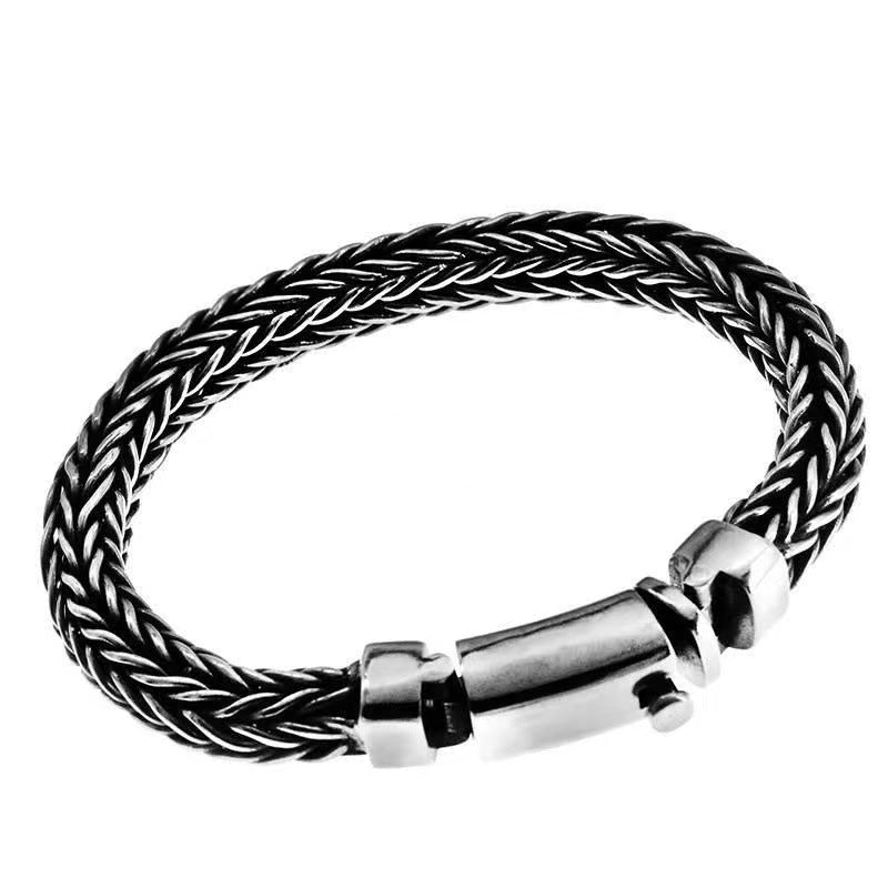 Coarse Men's Personalized Keel Bracelet - Dazpy