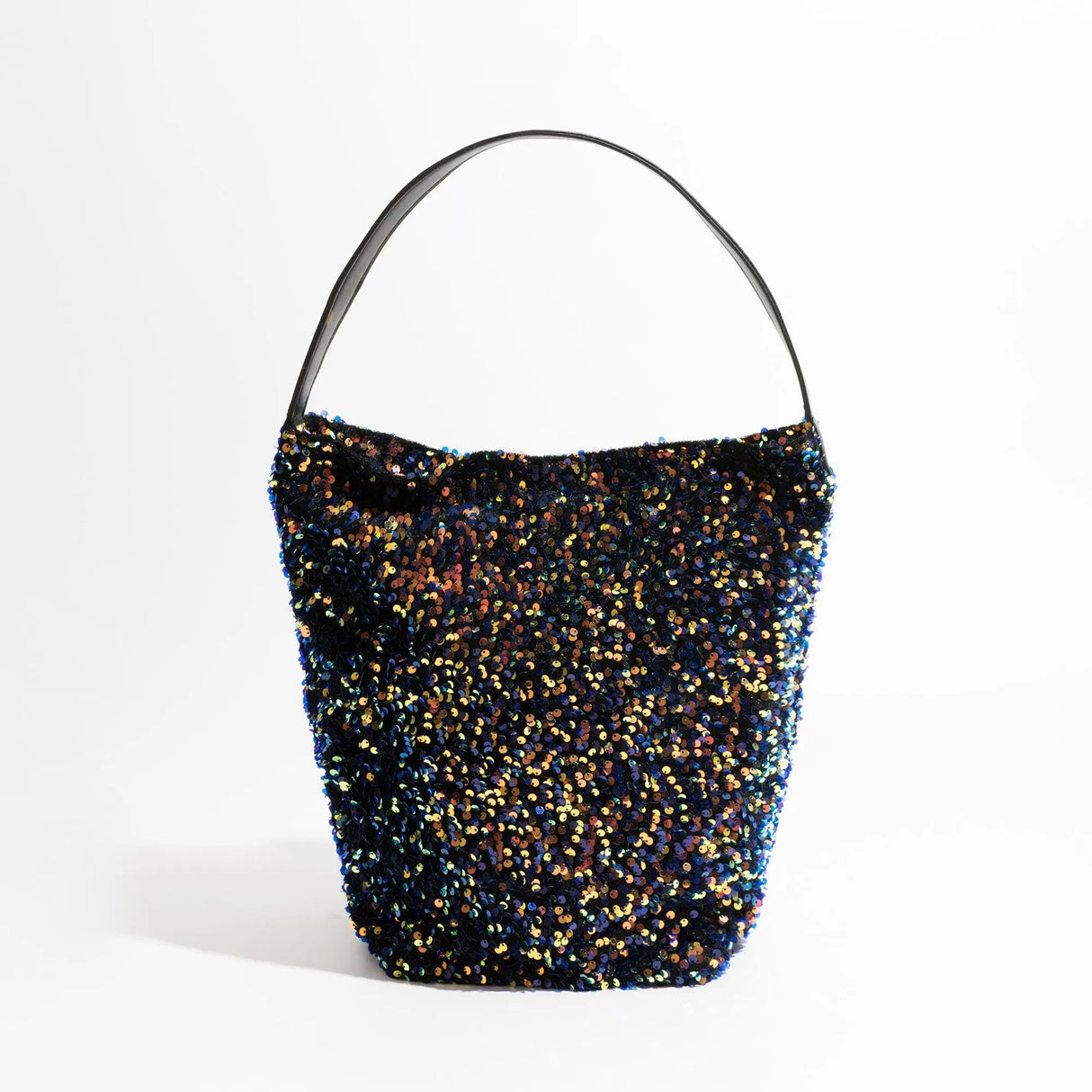 Bolso de noche Hobo con honda brillante de lujo