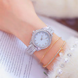 Women's Fashion Temperament Full Diamond Watch - Dazpy