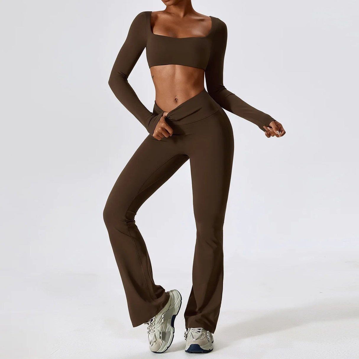 Seamless Yoga Sportswear Set