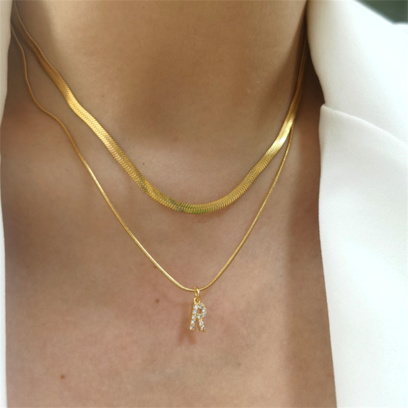 Women's New Fashion Alphabet Necklace - Dazpy