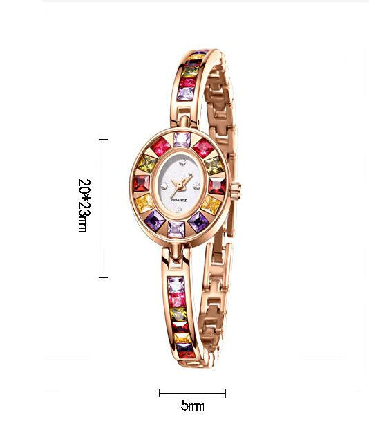 Women Watch Famous Luxury Brands Small Dial Waterproof - Dazpy