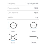 Polarisierte runde Sonnenbrille