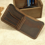 Men's handmade leather wallet - Dazpy