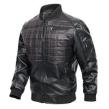 Men's Spring And Autumn New Leather Jacket