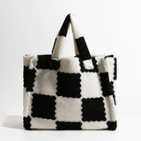 Soft, Spacious Faux Fur Tote Bag