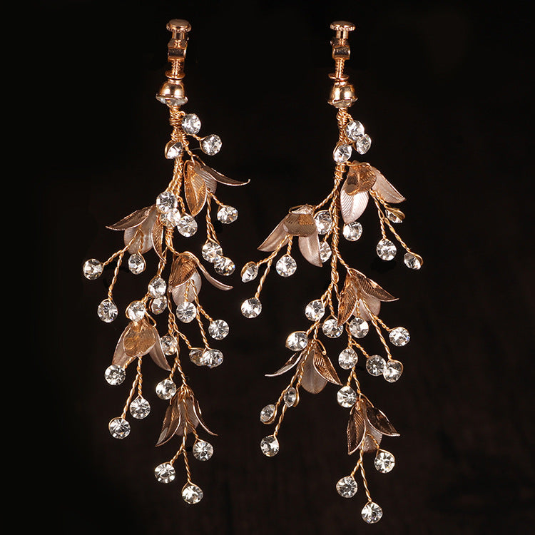 Zircon Handmade Jewelry Earrings And Tassels - Dazpy