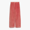 High-Waist Wide-Leg Corduroy Trousers