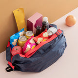 Bolsa de comestibles multiusos impermeable con correa de hombro ajustable