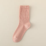 Damen Mid-Tube Baumwollsocken für Frühling und Herbst