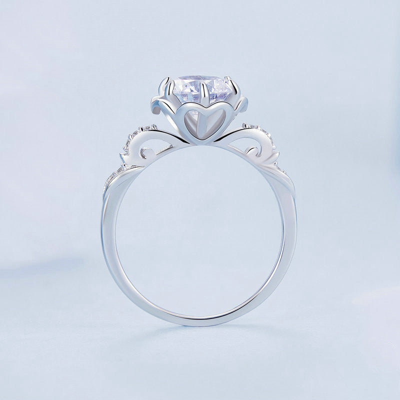 New Fashion Platinum Plated Ring - Dazpy