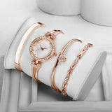 Women's Fashion Quartz Watch Set - Dazpy