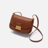 Luxuriöse Mini-Crossbody- und Schultertasche aus Leder für Damen