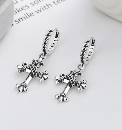 S925 Sterling Silver Retro Ear Buckle - Dazpy