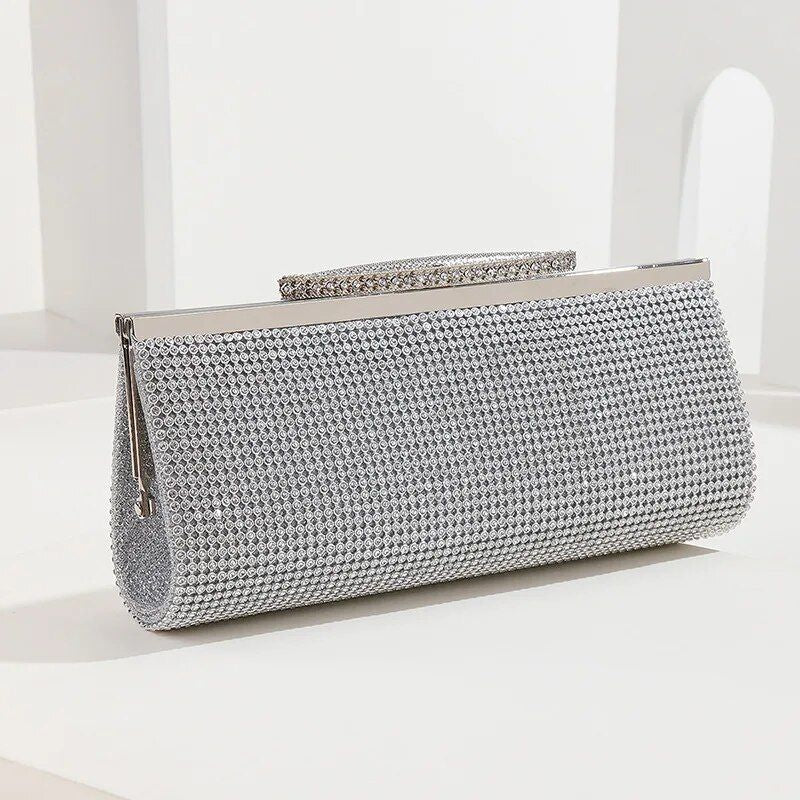 Glamouröse Strass-Abend-Clutch für Damen