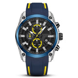 Multifunctional Sports Timing Luminous Waterproof Watch Quartz - Dazpy