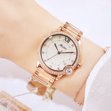 Fashion Shell Face Waterproof Ladies Quartz Watch - Dazpy