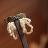 Stylish Vintage Pearl Ear Clips - Dazpy