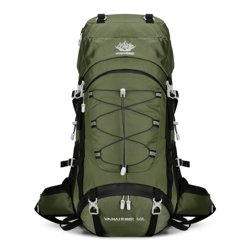 Hiking Camping Travel Outdoor Sports Hiking Bag 60 Liters Large Capacity Backpack