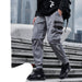 Men's Fleece Thickened High Street Loose Casual Pants Trousers