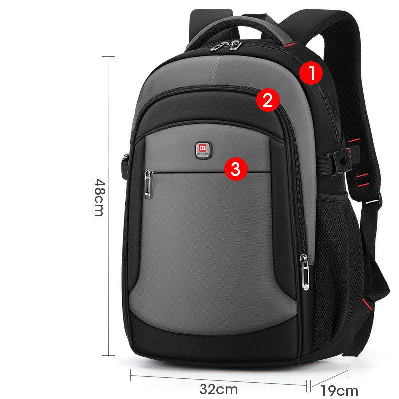 Casual Men's Laptop Bag Fashion Student School Bag - Dazpy