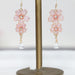 Cherry Blossom Mismatch Decorative Face Earrings - Dazpy