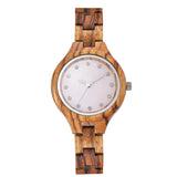 Fashion Sandalwood Watch All Wood Strap Japanese Quartz Movement Wooden Watch - Dazpy