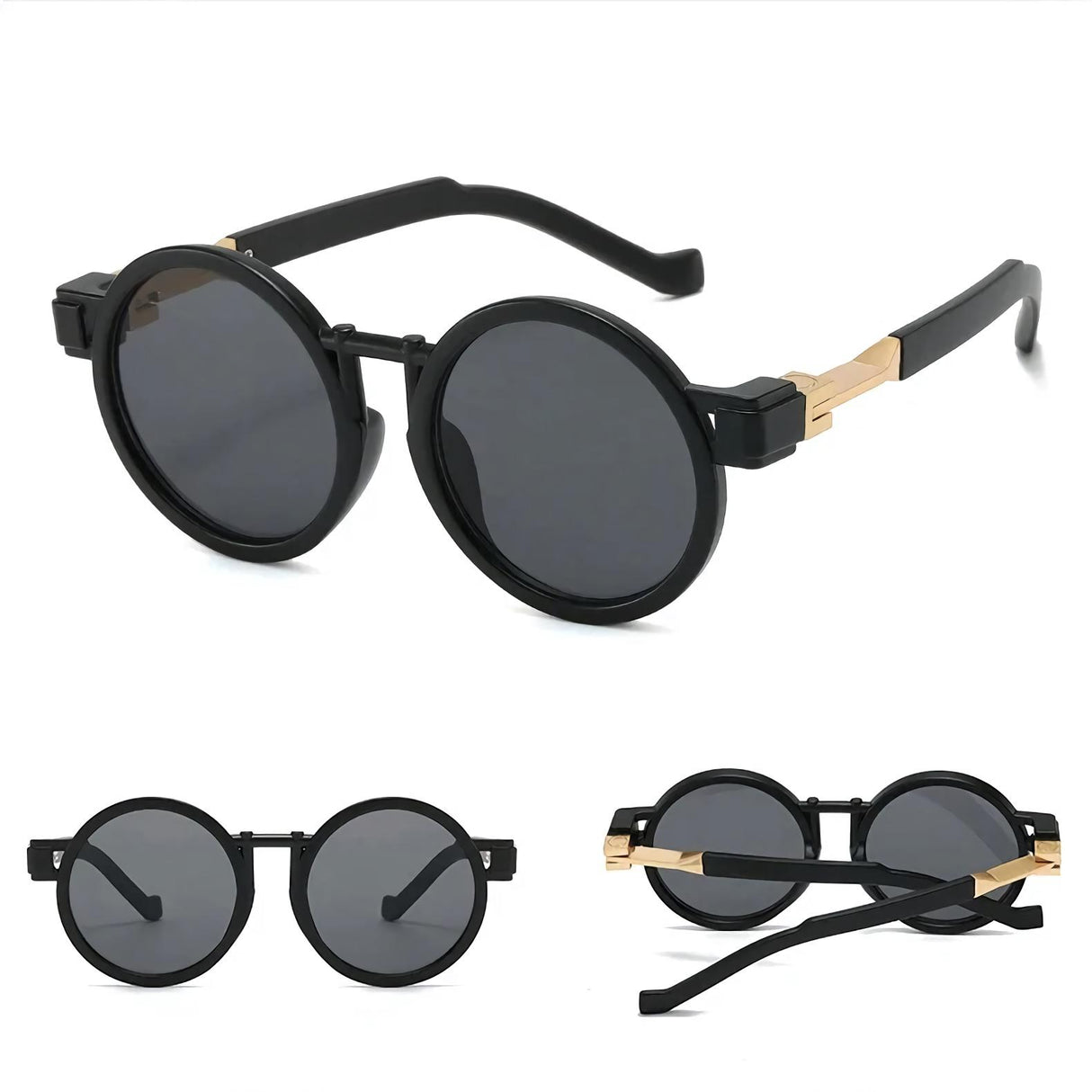 Steampunk-Sonnenbrille mit Farbverlauf