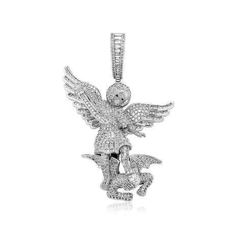 Pendant Justice Angel Necklace Gold Australian Collars - Dazpy