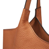 Women’s Versatile Leather Tote Bag - Elegant Shoulder & Crossbody Handbag