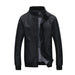 Men's Slim Fit Stand Collar Jacket