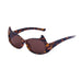 Luxus-Cat-Eye-Sonnenbrille