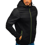 Modische Herbst- und Winter-Herren-Freizeitjacke aus Baumwolle