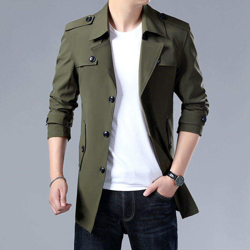 Men's windbreaker casual jacket